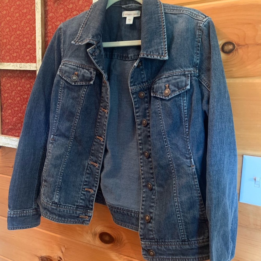 Coldwater Creek Jean Jacket